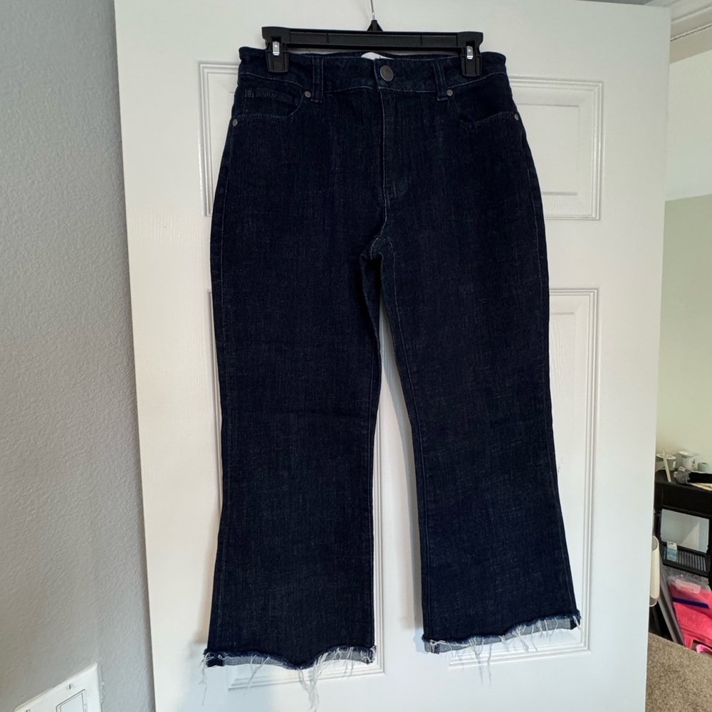 CAbi Crop Flare Jeans